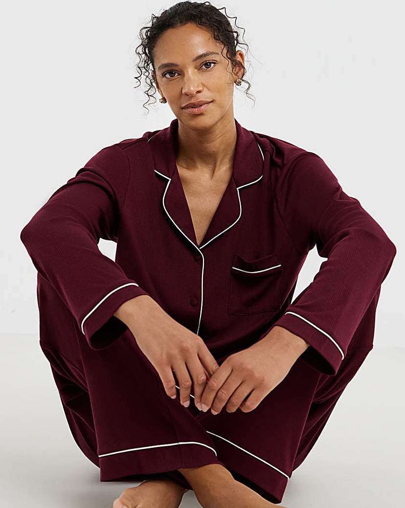 New In - Pretty Secrets Button Through PJ Set
