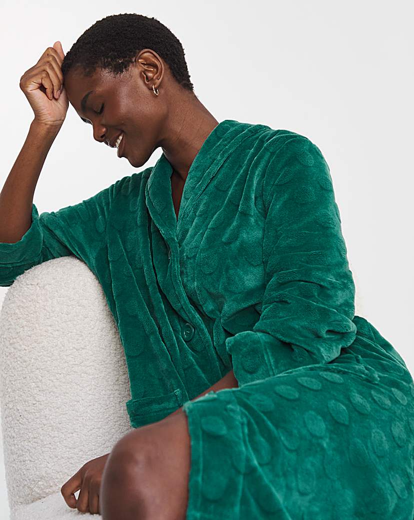 Pretty Secrets Button Fleece Gown