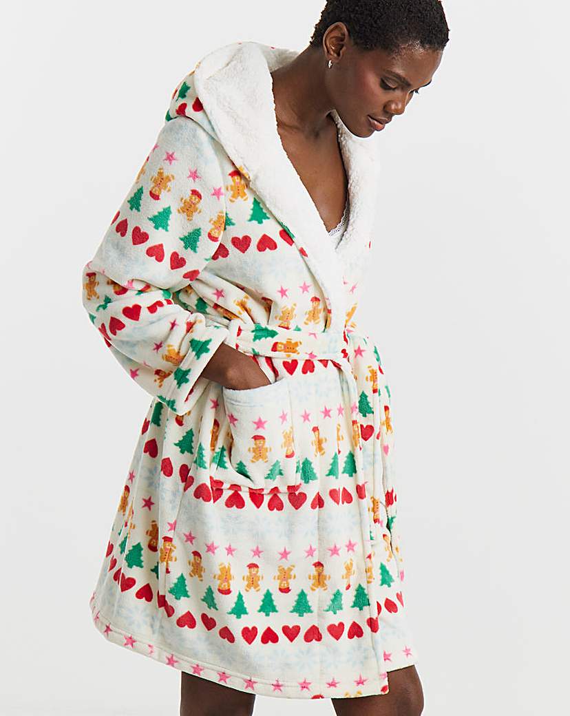Pretty Secrets Christmas Fairisle Gown