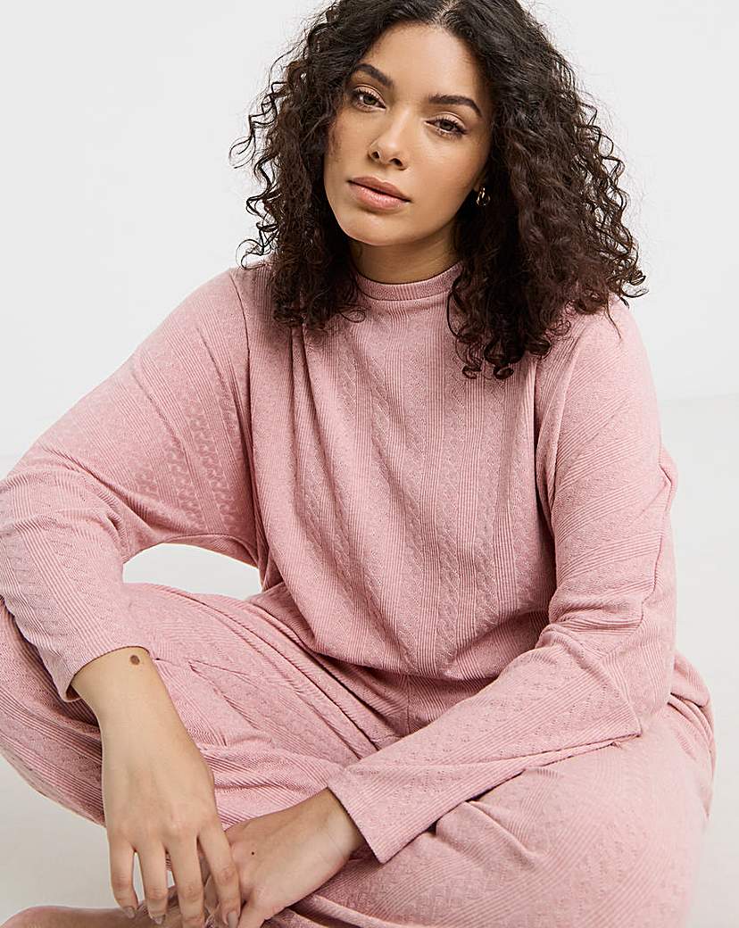 New In - Pretty Secrets Cable Knit Lounge Set
