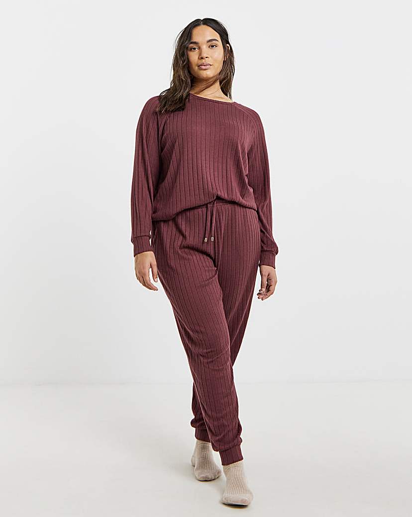 New In - Figleaves Soft Rib Lounge Set