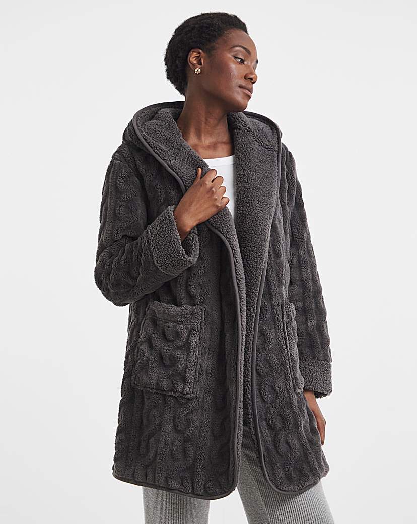 New In - Pretty Secrets Cable Lounge Cardigan