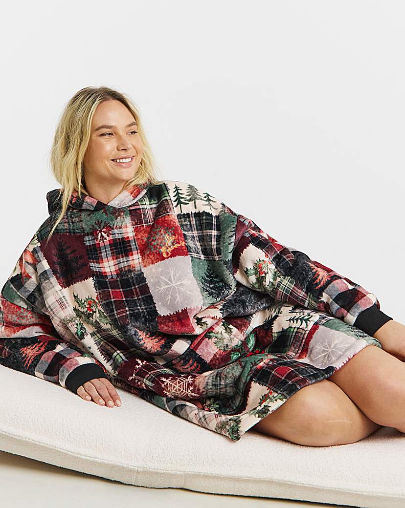 New In - Joe Browns Patchwork Hooded Dress