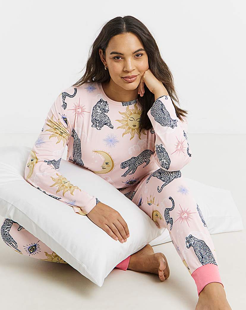 New In - Chelsea Peers Crew Neck PJ Set