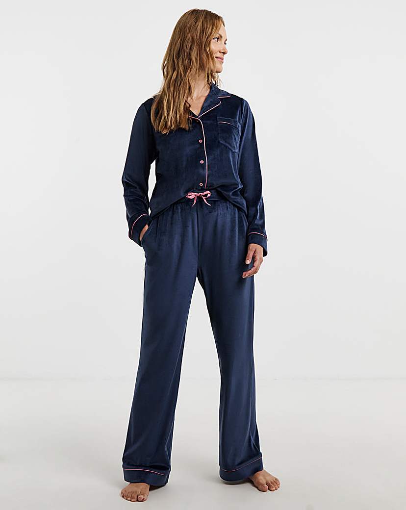 New In - Pretty Secrets Velour Button Through