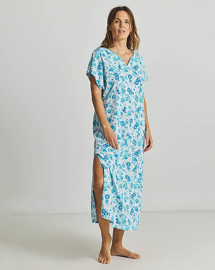 Julipa Value Nightie Blue Print Julipa Size …