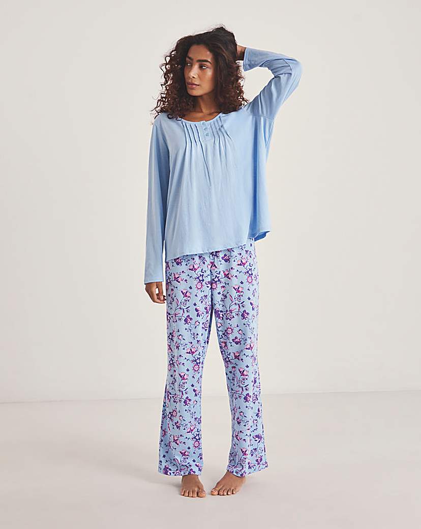 Julipa Value Floral PJ Blue MultiColoured Julipa …