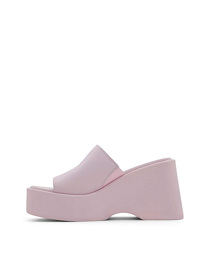 Aldo Betta Mule Platform Sandals D Fit