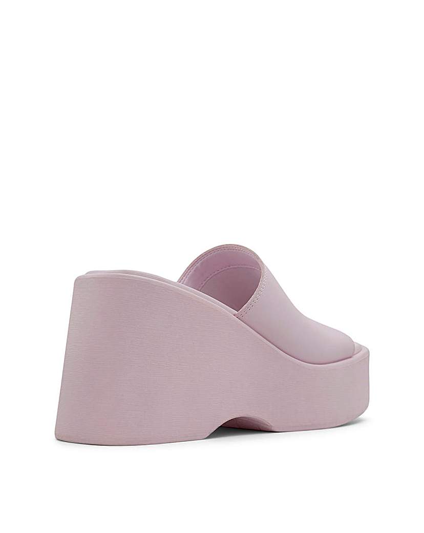 Aldo Betta Mule Platform Sandals D Fit