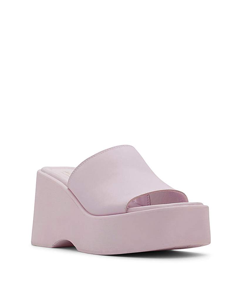 Aldo Betta Mule Platform Sandals D Fit