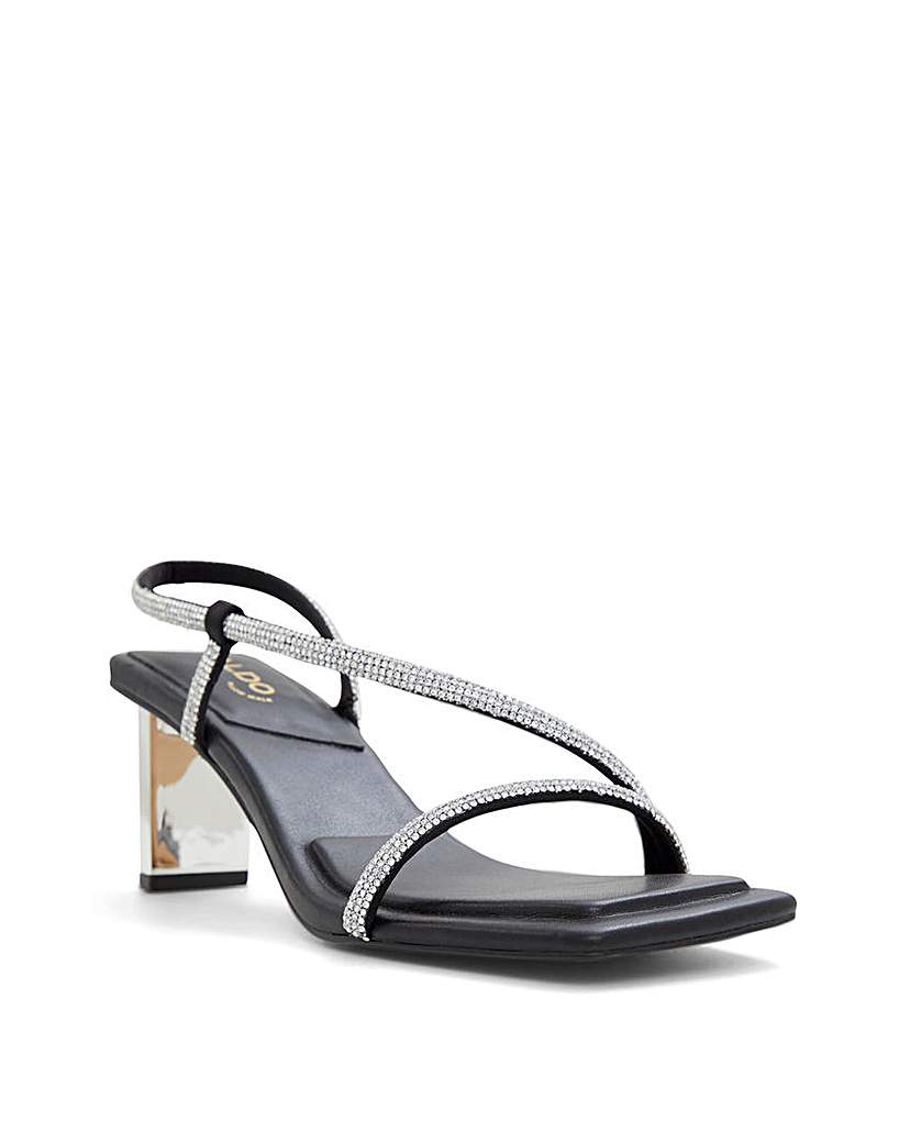 Aldo Castlegate Asymmetric Heel Sandals