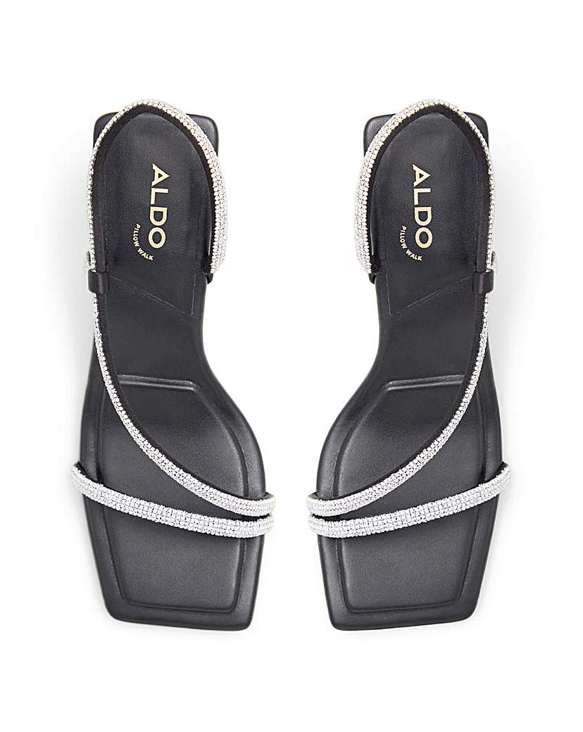 Aldo Castlegate Asymmetric Heel Sandals