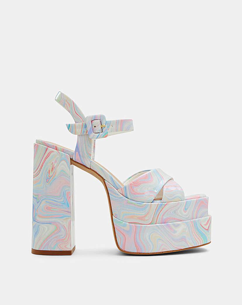 Aldo Gisel Platform Sandals D Fit