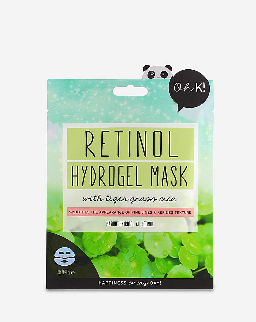 oh k! retinol hydrogel mask