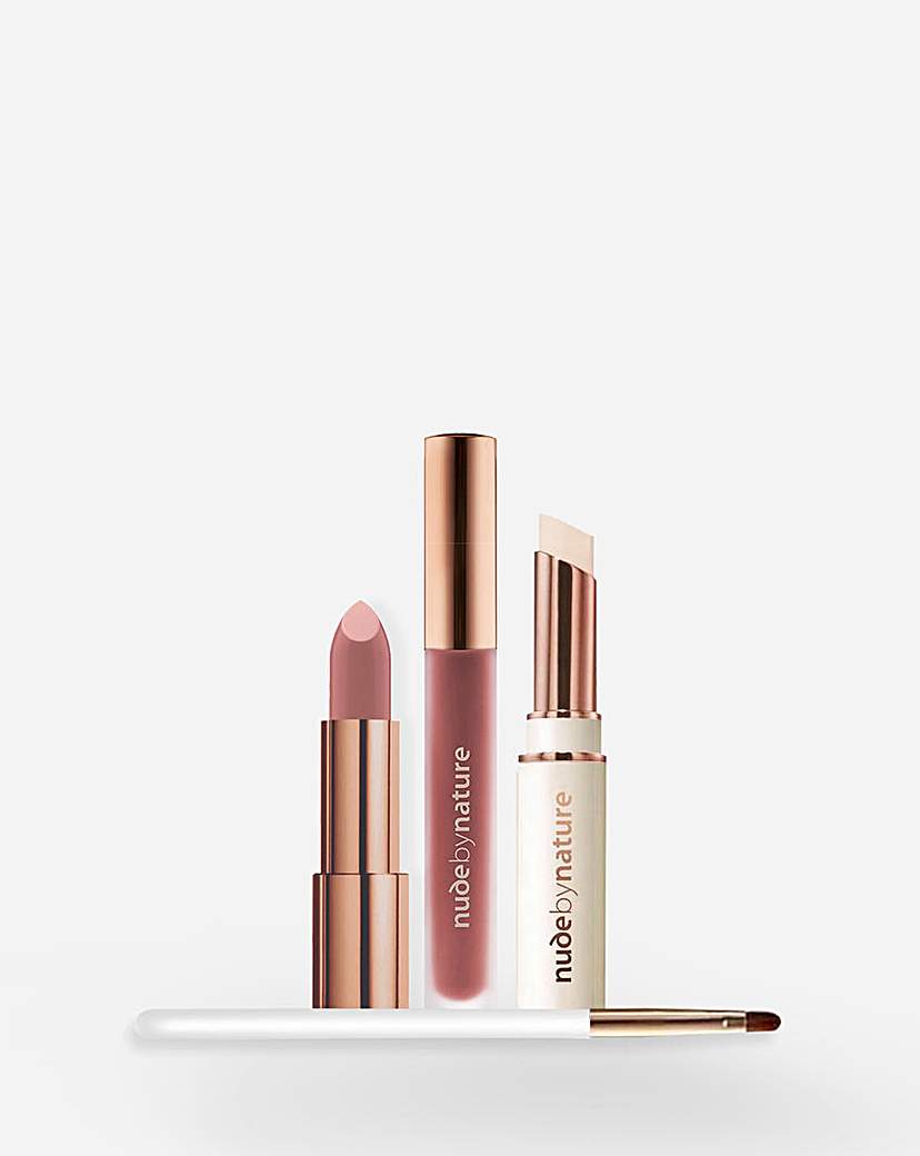 Nude By Nature Lip Bundle