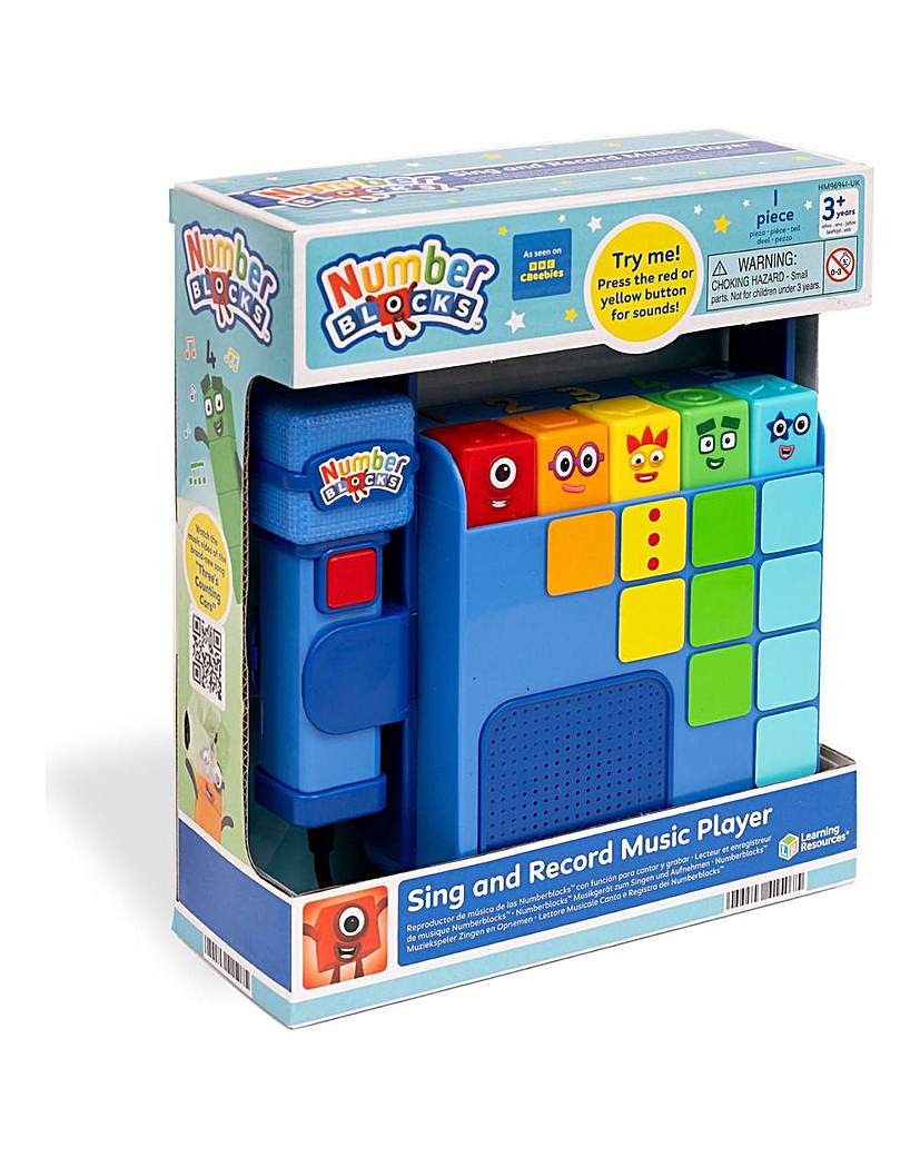 Numberblocks Sing & Record Music Player