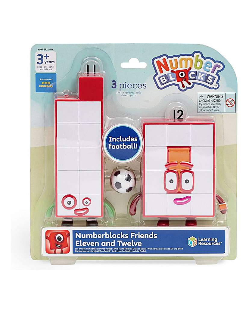 Numberblocks Eleven Twelve Fig Pack