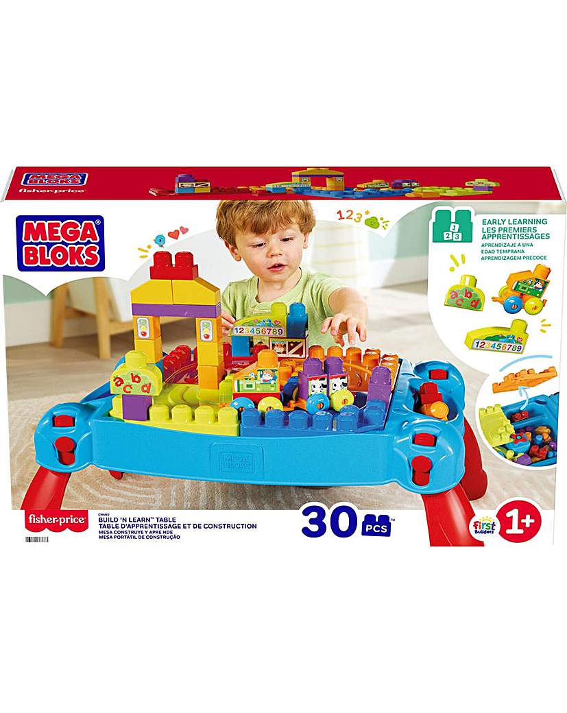 Mega Bloks Build N Learn Table