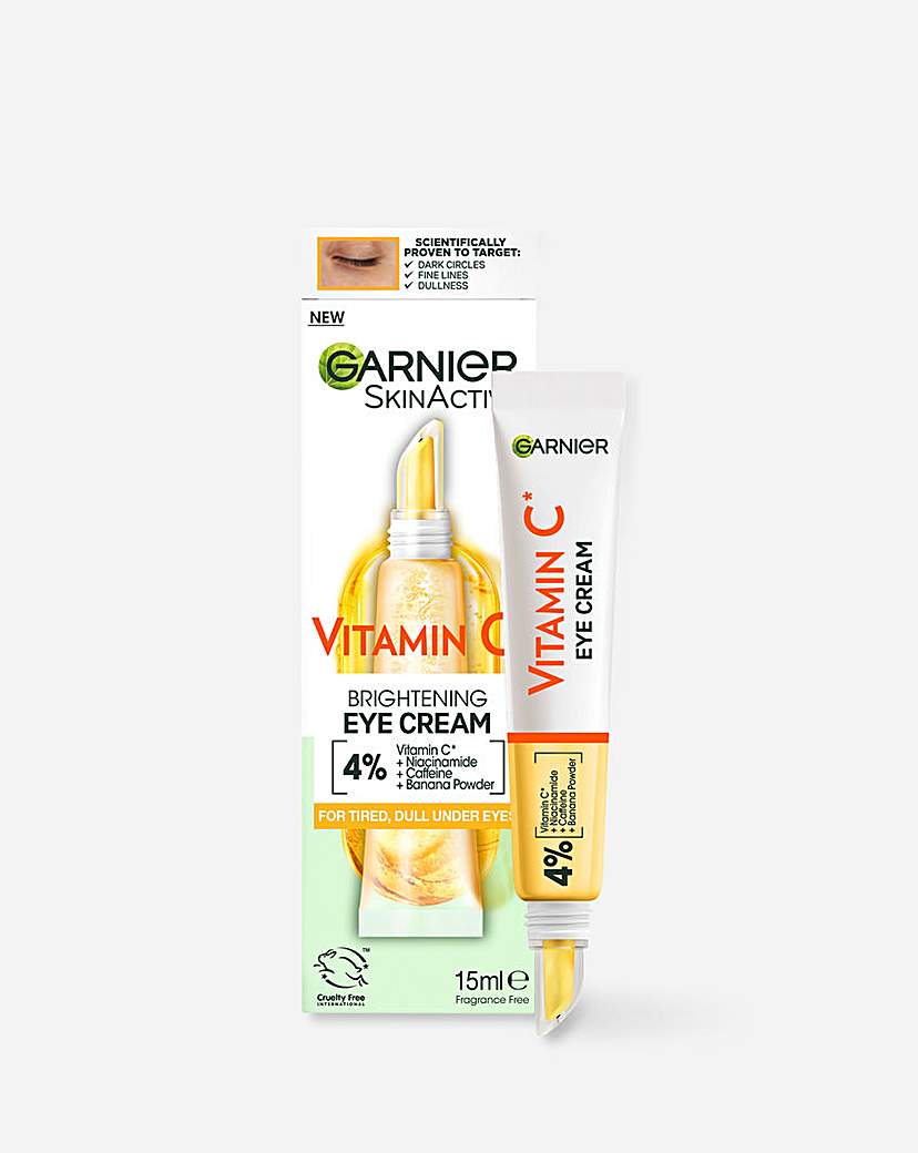 garnier brightening vitamin c eye cream