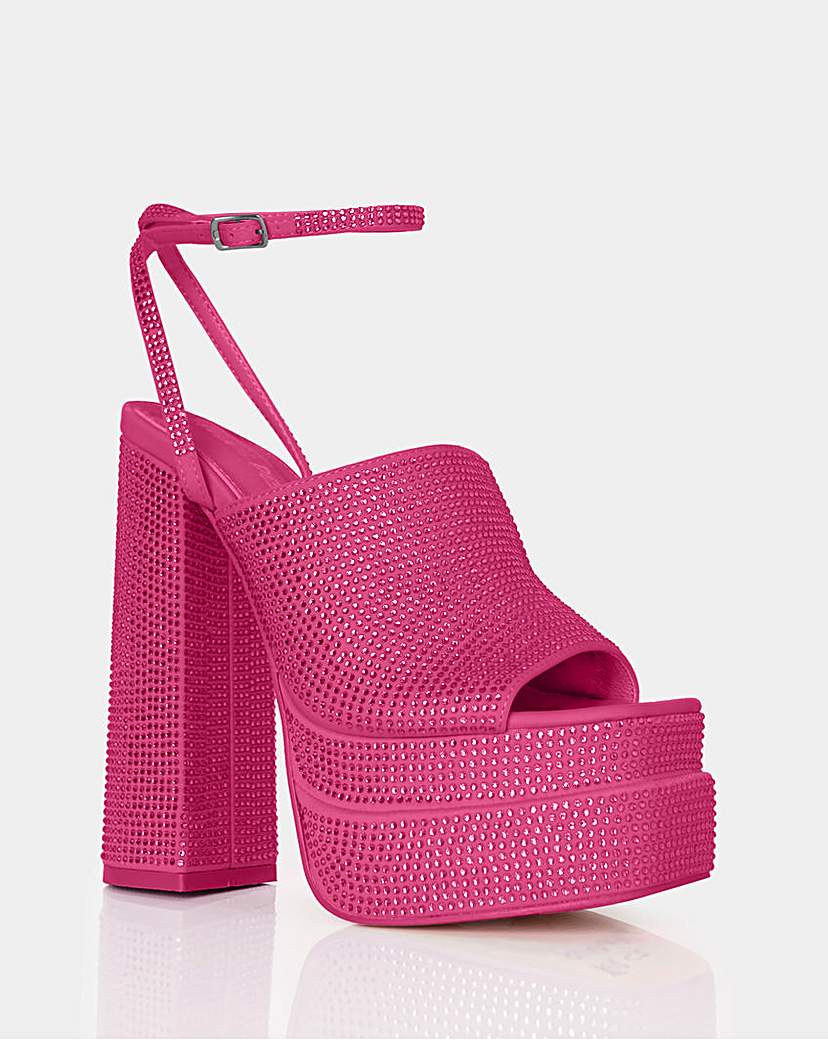 Public Desire Runaway Wide Fit Sandals