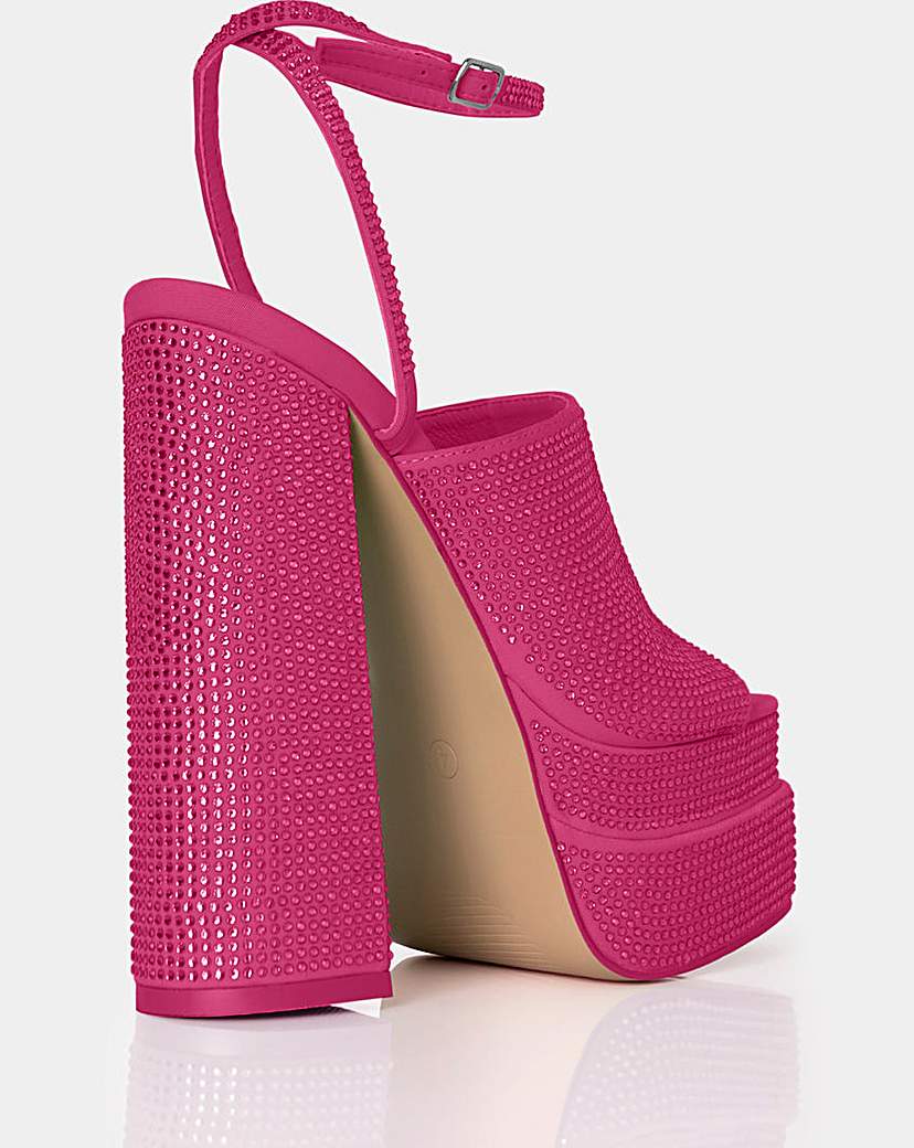 Public Desire Runaway Wide Fit Sandals