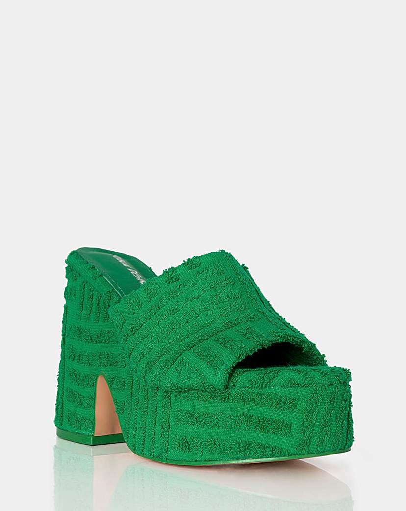 Public Desire Wavez Wide Fit Sandals