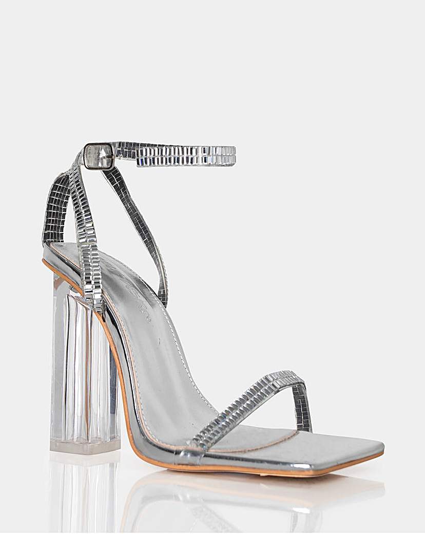 Public Desire Onyx Wide Fit Sandals