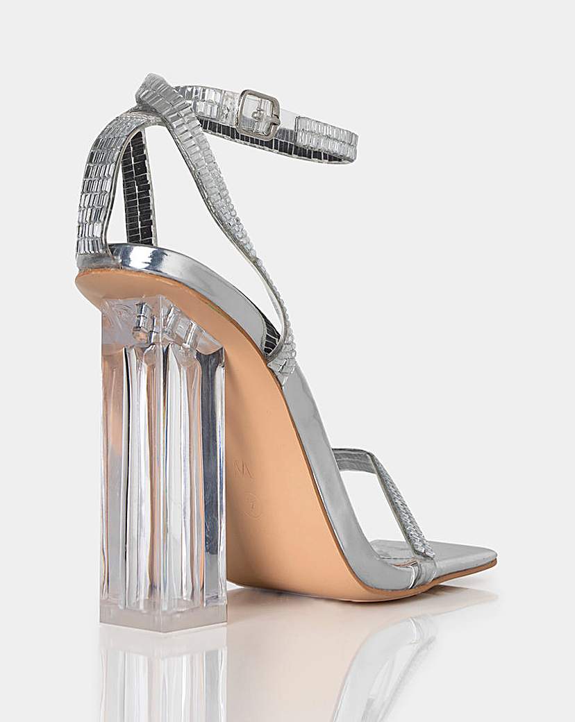Public Desire Onyx Wide Fit Sandals