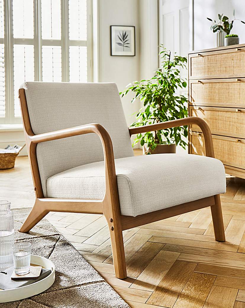 New In - Fletcher Wooden Armchair