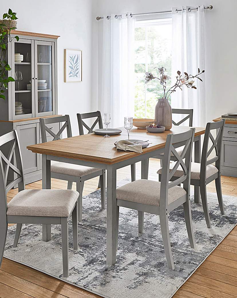 Julipa Extend Table with Ashford Chairs