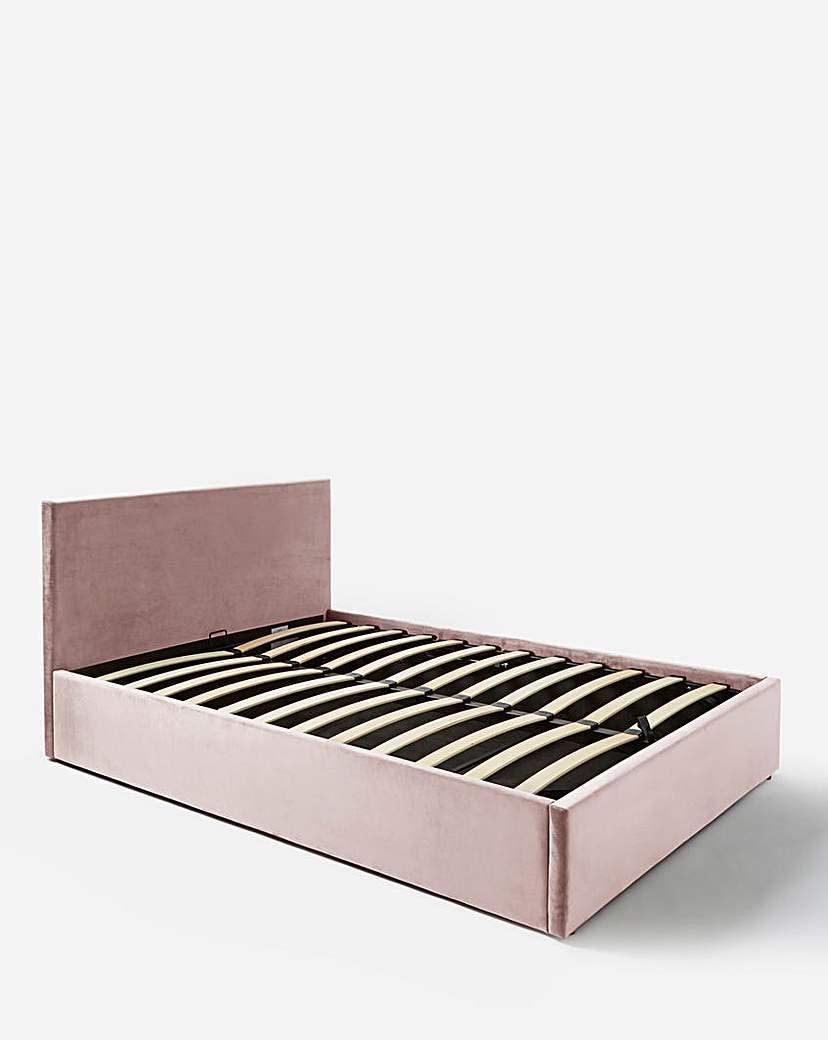 Hayden Velvet Ottoman Bed Frame