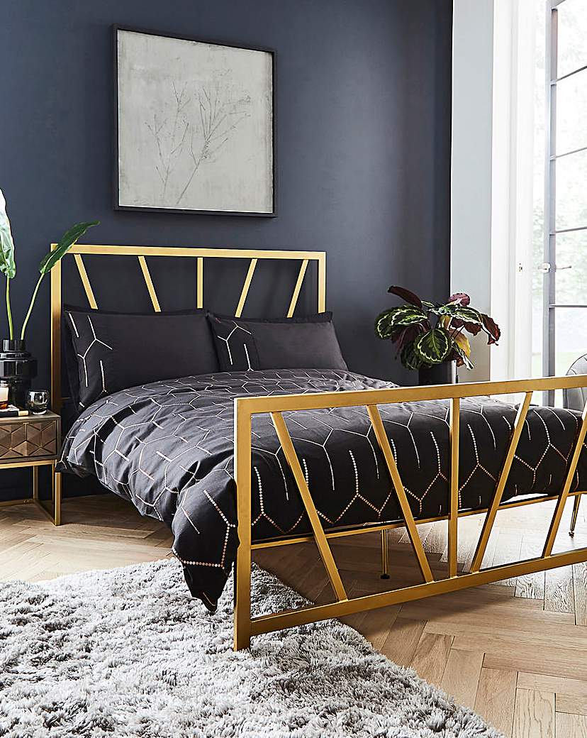 Joanna Hope Grace Metal Bed Frame