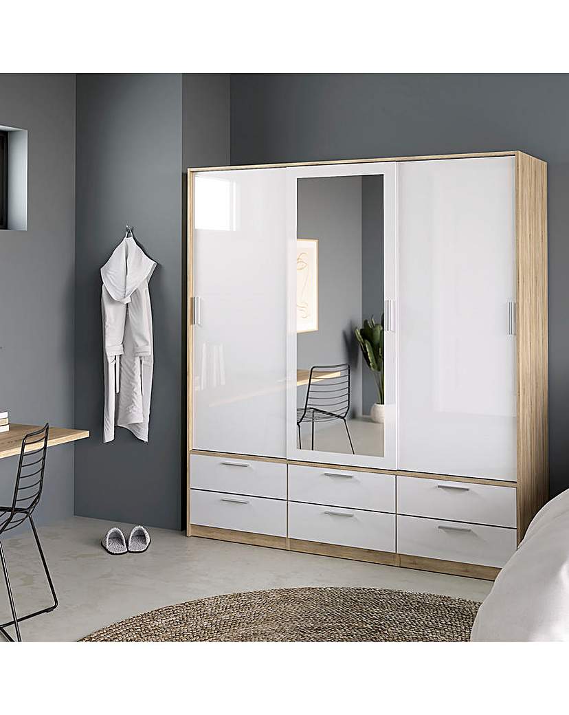 New In - Hawes Triple Wardrobe