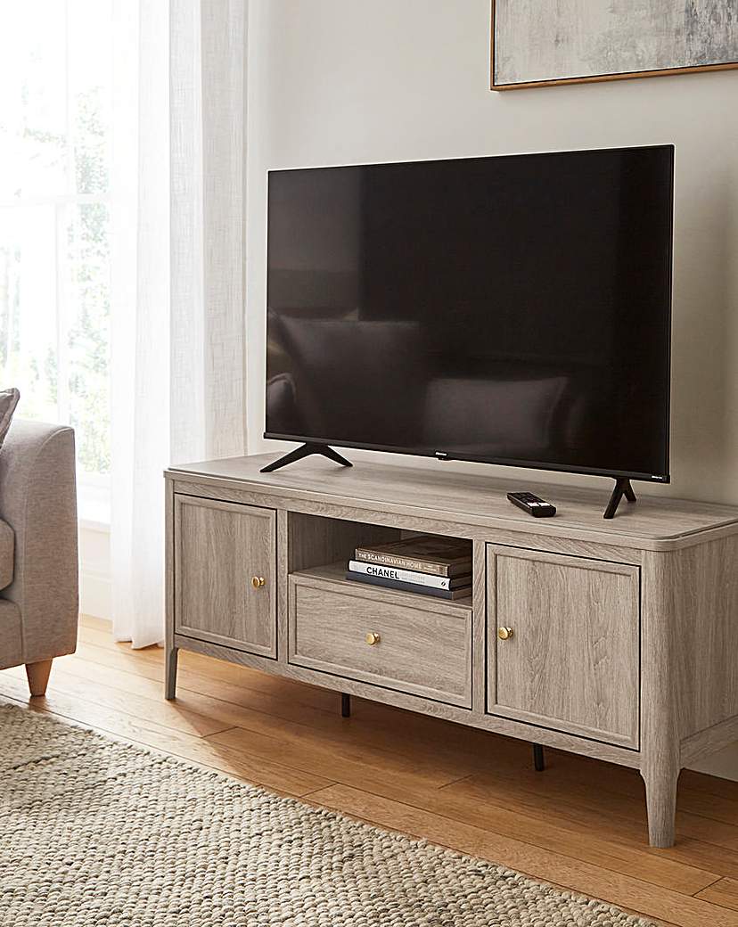 Julipa Charlotte TV Unit Washed OAK Julipa