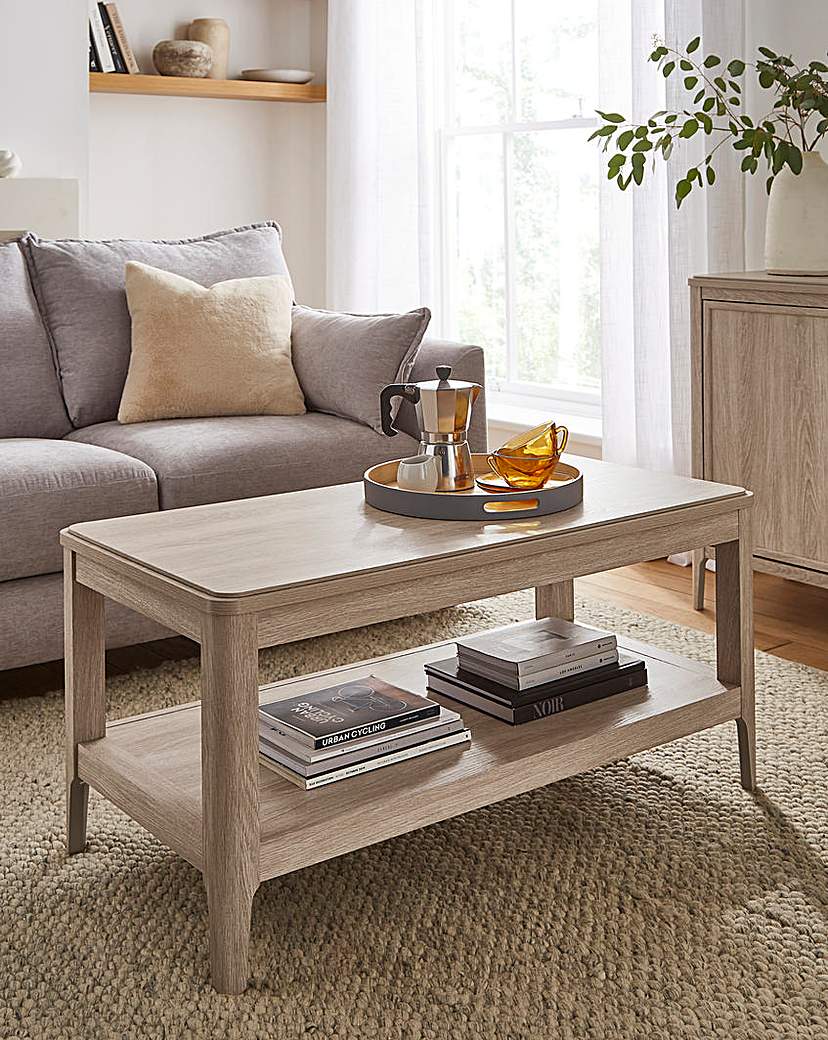 Julipa Charlotte Coffee Table Washed OAK Julipa