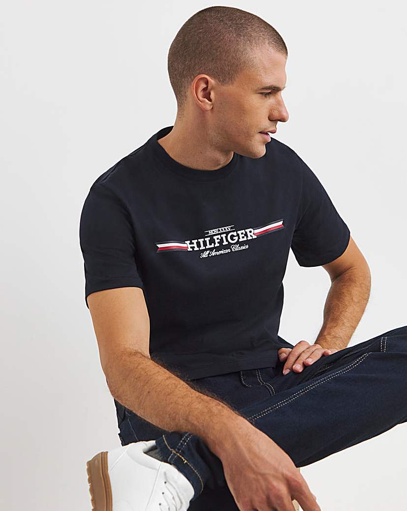 Tommy Hilfiger Chest Stripe T-Shirt
