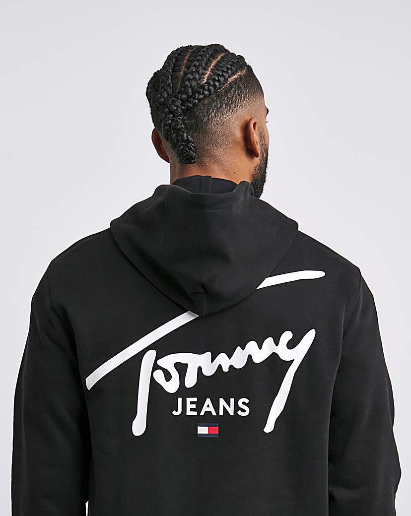 Tommy Jeans Black Graphic Hoodie