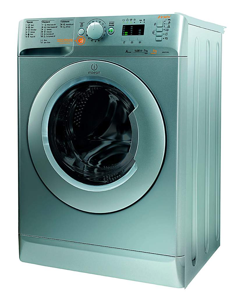 Indesit 7&5kg 1400rpm Washer Dryer