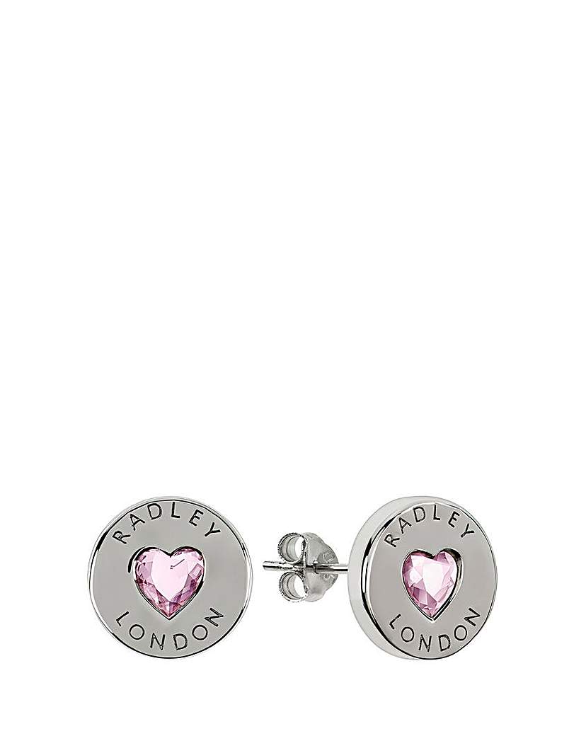 Radley Sterling Silver Heart Earrings