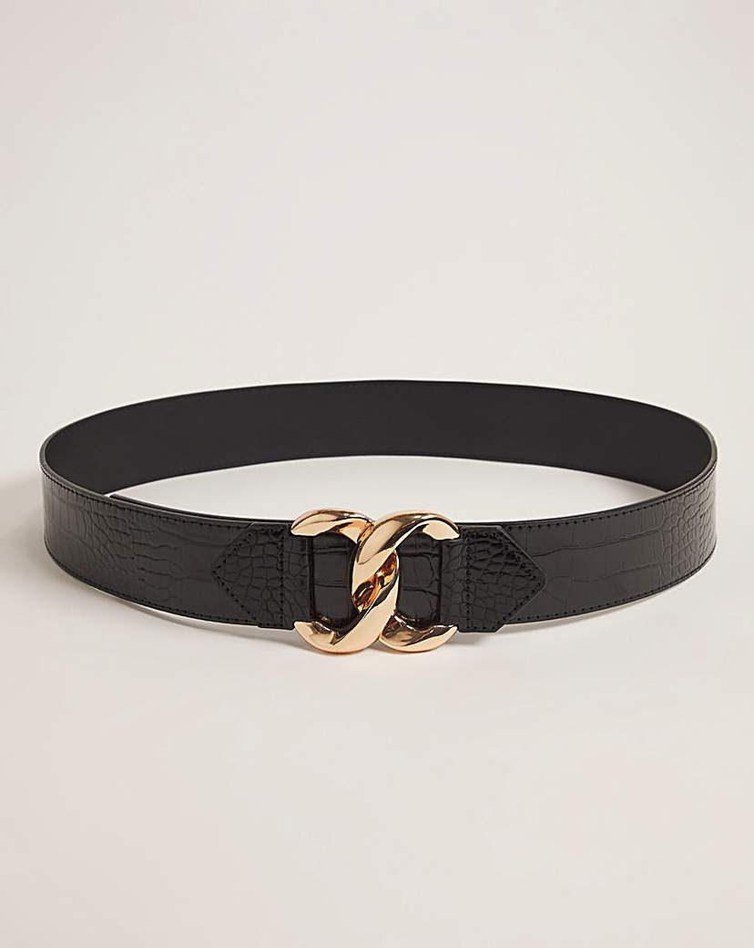 Twist Buckle Waist Belt