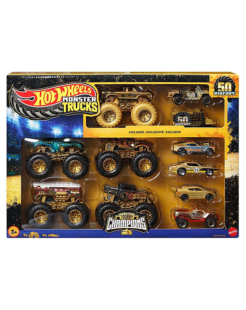Hot Wheels Monster Trucks Champs Mpack