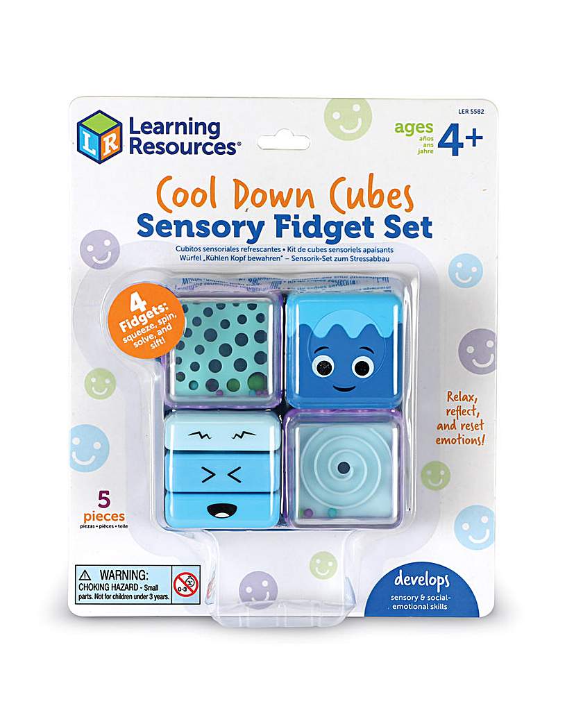 Cool Down Sensory Cubes Fidget Set