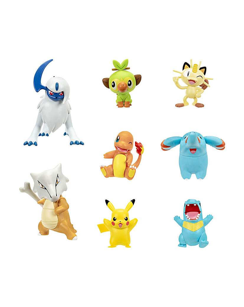 Pokemon - 2in 8 Pack Battle Figures W16