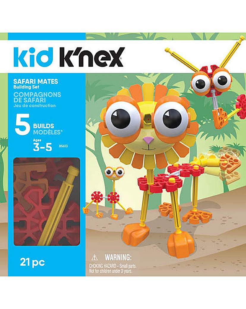New In - Kid K'Nex Safari Mates Building Set