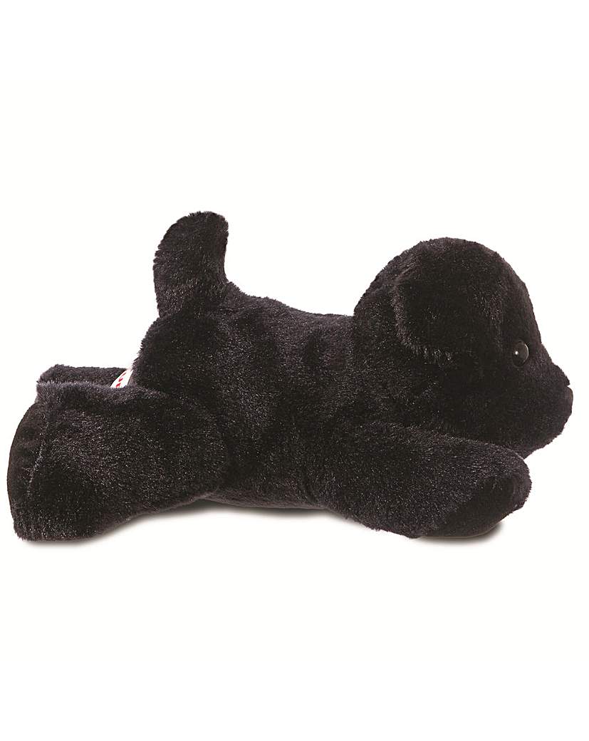 Mini Flopsies Blackie Black Labrador 8in