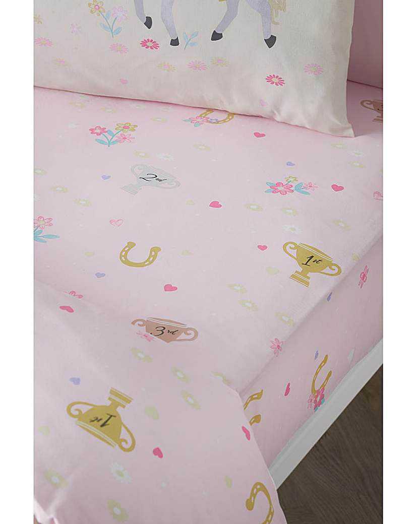 CL Happy Horses Fitted Sheet