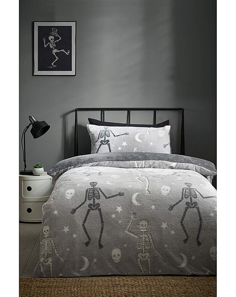 CL Halloween Skeleton Duvet Set