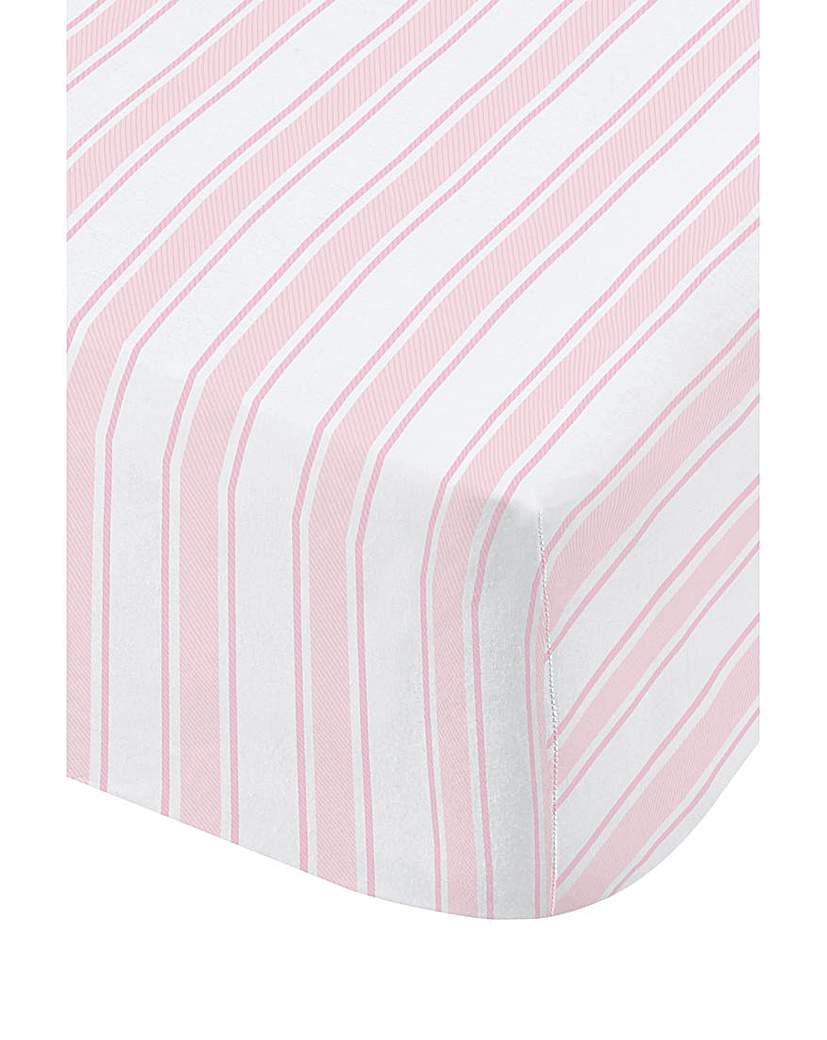 Bianca Check and Stripe Fitted Sheet