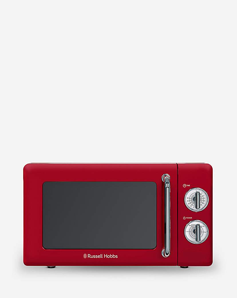 Russell Hobbs Retro Microwave - Red