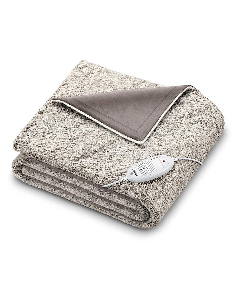 Beurer HD75 Nordic Fluffy Heated Throw